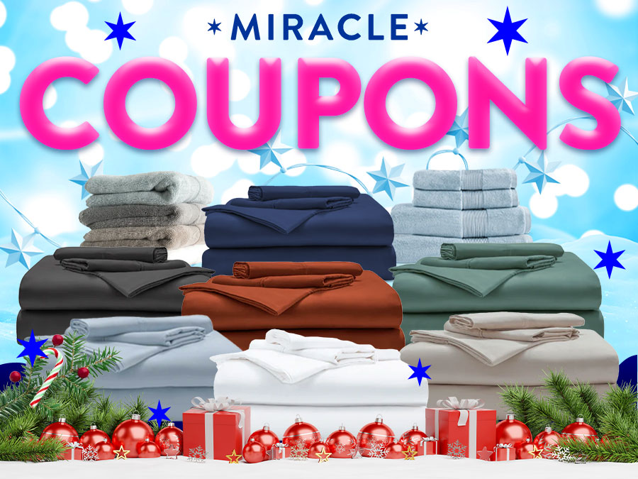 Miracle Sheets Holiday Coupons