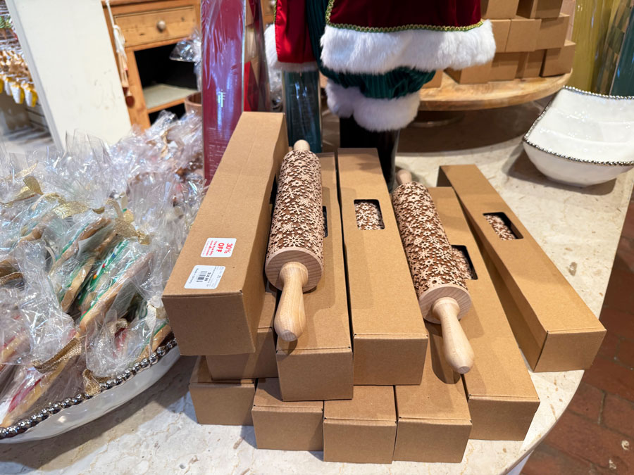 Rolling Pins & Cookie Decorations at Roger's Gardens