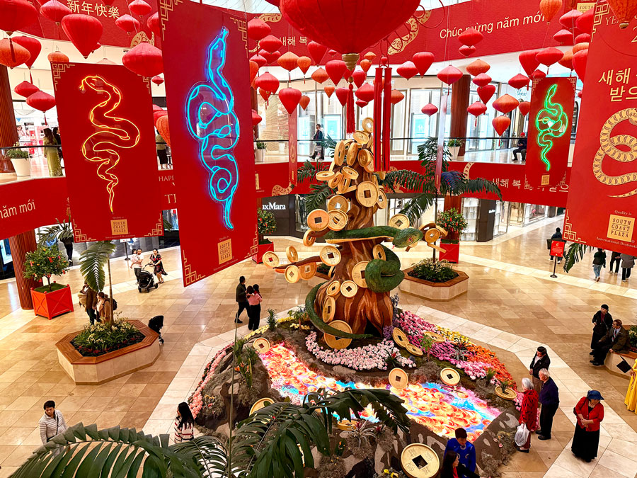 Celebrate Lunar New Year at South Coast Plaza with Exhibits, Promotions, and Activities!