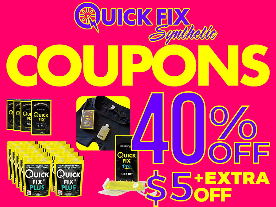 Quick Fix Synthetic 40% Off + Extra $5 Off Coupon