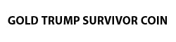 Trump Survivor Coin Logo