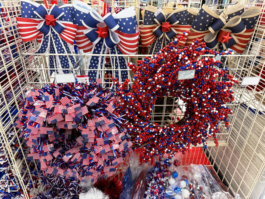 4th July Decor at Michaels
