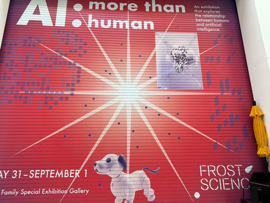 AI: More Than Human Exhibition at Frost Science