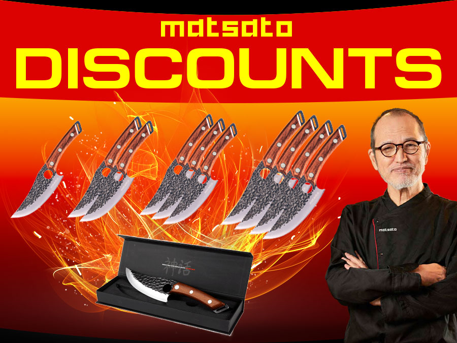 Matsato Chef Knife Discount Offer
