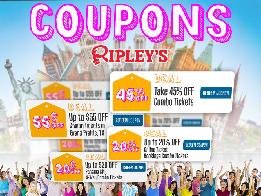 Ripley's Believe It or Not offers seasonal promotions with discounts of up to 25%, making it easier for families to enjoy the attractions at a lower cost.