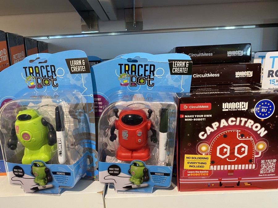 Draw a path—watch TracerBot bring it to life.