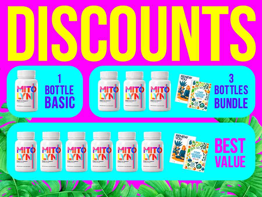 Best Deal: Save more with Mitolyn’s 3- and 6-bottle bundles!