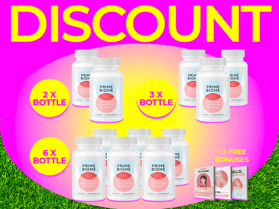 Your transformation starts now with Prime Biome - free shipping and bonuses available today.