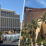 Bellagio Hotel vs Wynn Hotel, Las Vegas