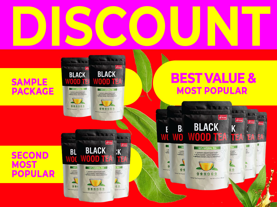 Black Wood Tea Discount Offer