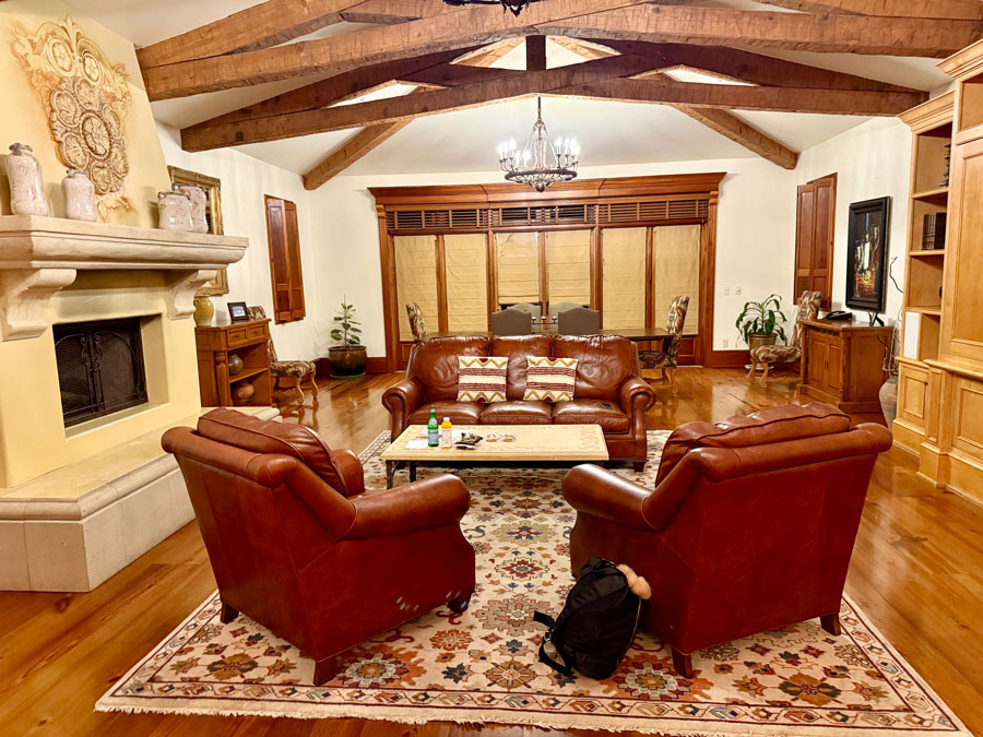 CaliPaso Winery Villa Living Room