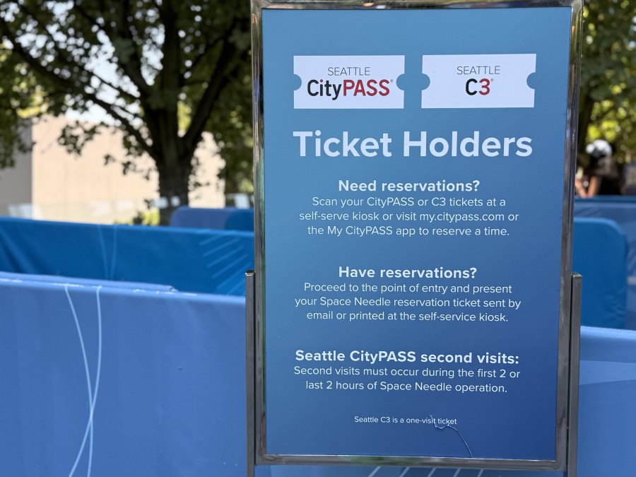 CityPASS holders: Secure your Space Needle time early to avoid long waits.