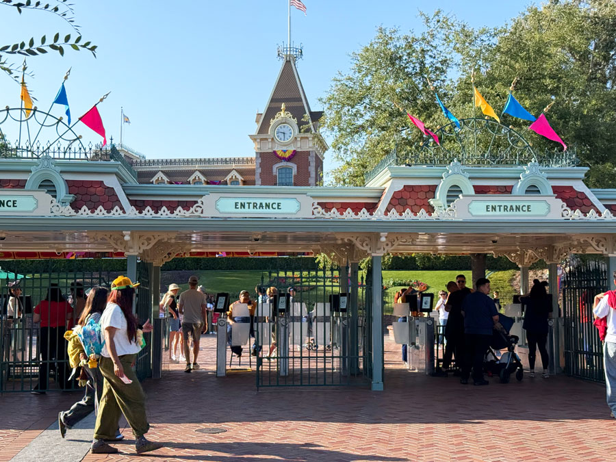Disneyland Entrance