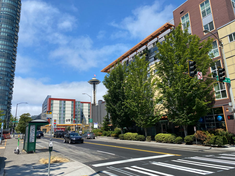 Iconic Space Needle Tower