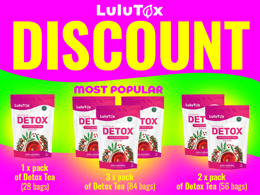 Lulutox Tea Discount Offer