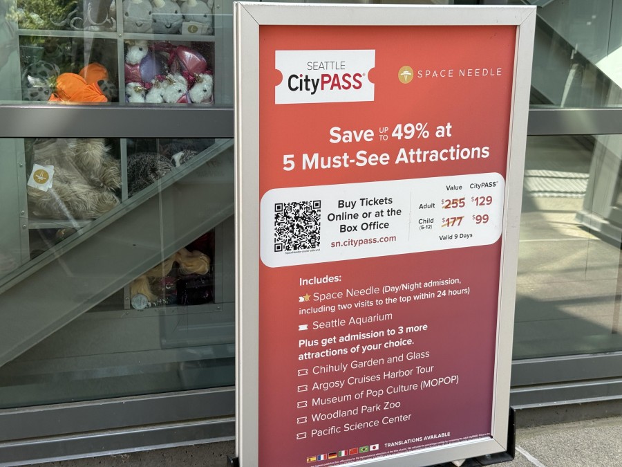 Make the most of your Seattle trip with a CityPASS – includes 5 popular spots.