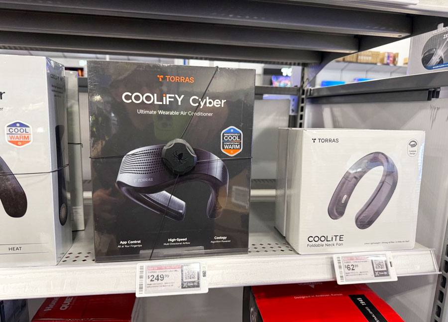 Torras Coolify Cyber Ultimate Wearable Air Conditioner