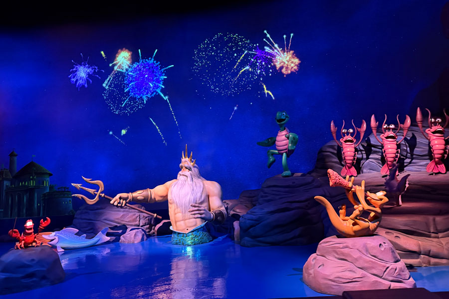 A scene from 'The Little Mermaid: Ariel’s Undersea Adventure'