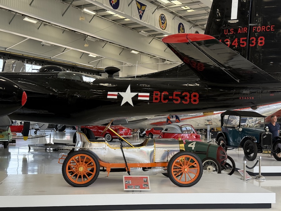 Historic BC-538 military vehicle at Lyon Air Museum.