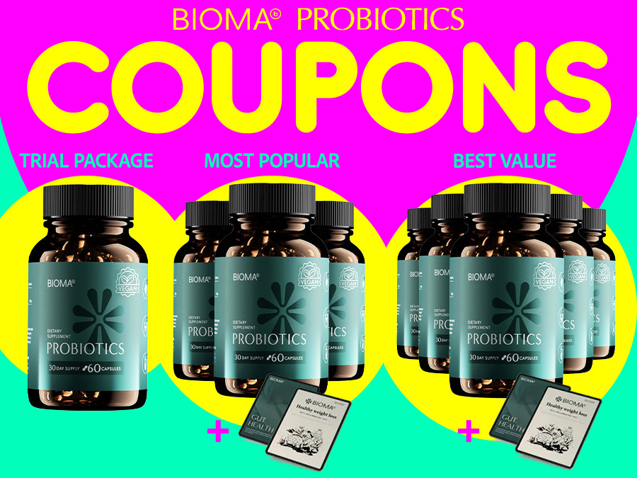 Bioma Probiotics Coupons and Deals