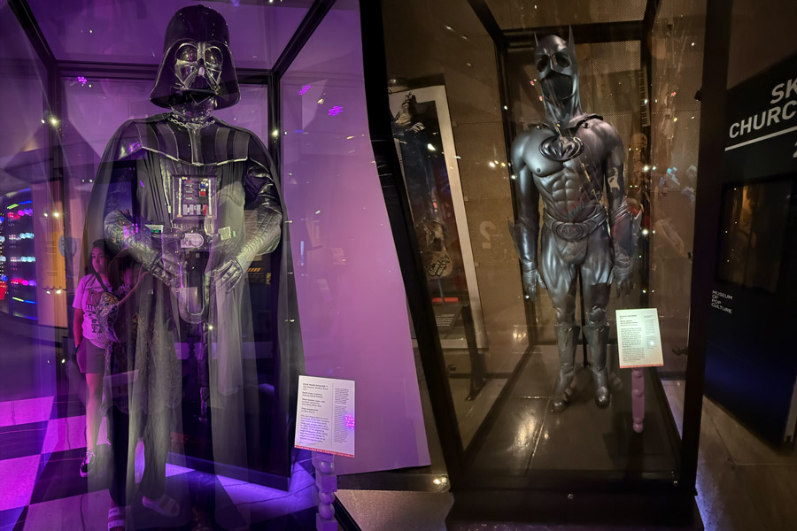 Cinematic costume exhibition at MOPOP