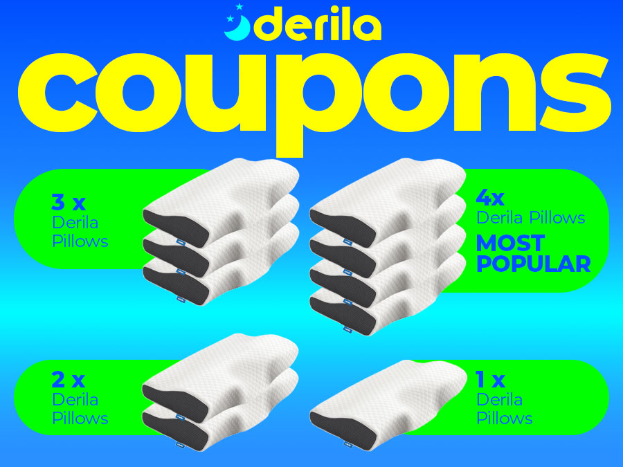 Derila Pillow Coupons