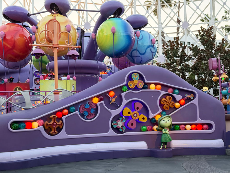 Emotional Whirlwind attraction at Disney California Adventure Park