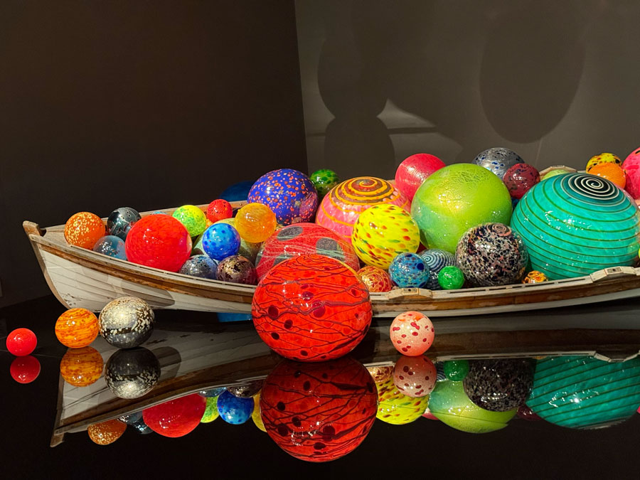 Floating Spheres by Dale Chihuly