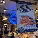 Fresh assortment of seafood at Pure Food Fish Market.