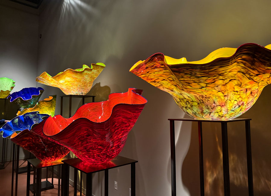 Glass Sculptures From The "Macchia" Series