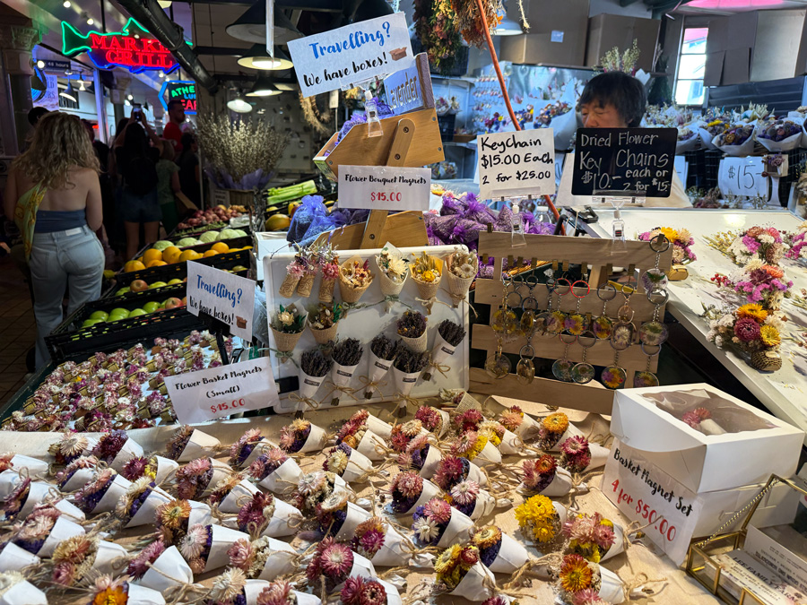 Handmade Keychain -Unique Crafts at Pike Place Market, Seattle