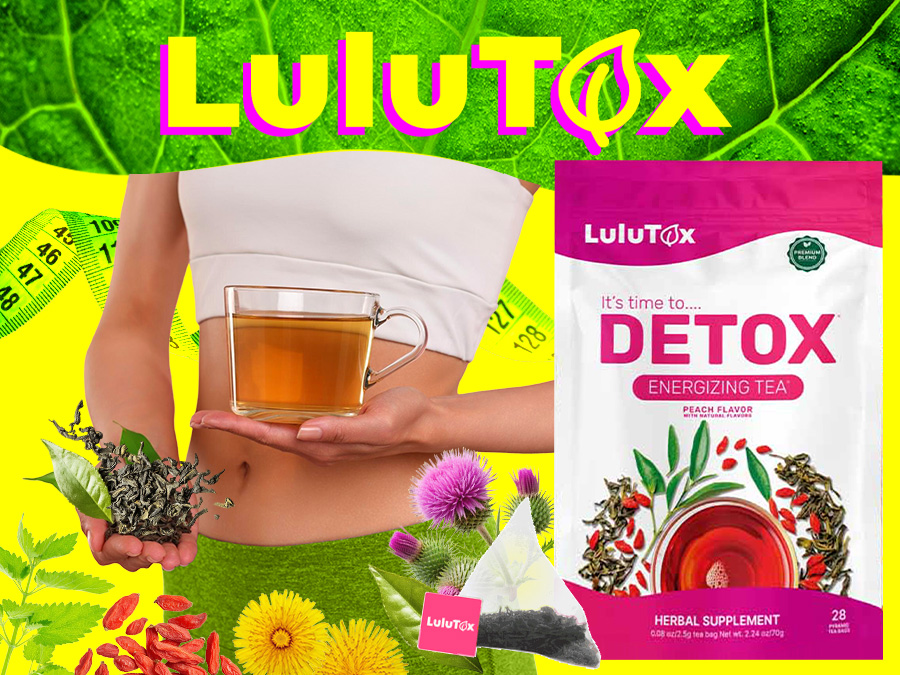 Lulutox Detox Tea to Support Healthy Digestion