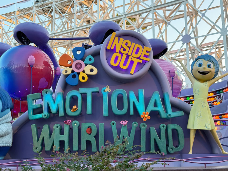 Inside Out Emotional Whirlwind - Disneyland Resort