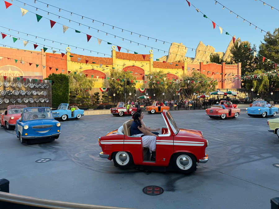 Luigi's Rollickin Roadsters - Disneyland Resort