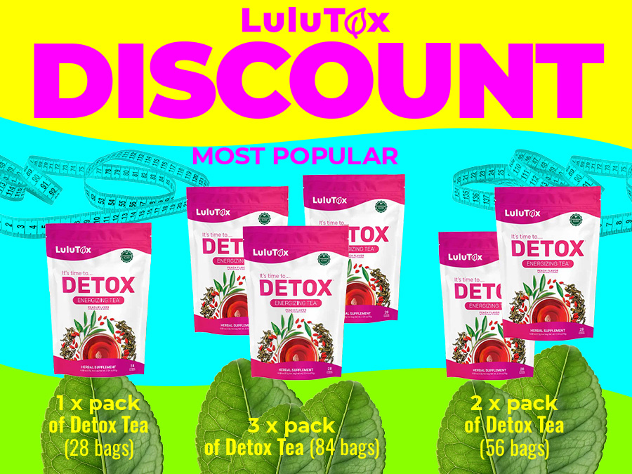 Lulutox Detox Tea Discount Offer