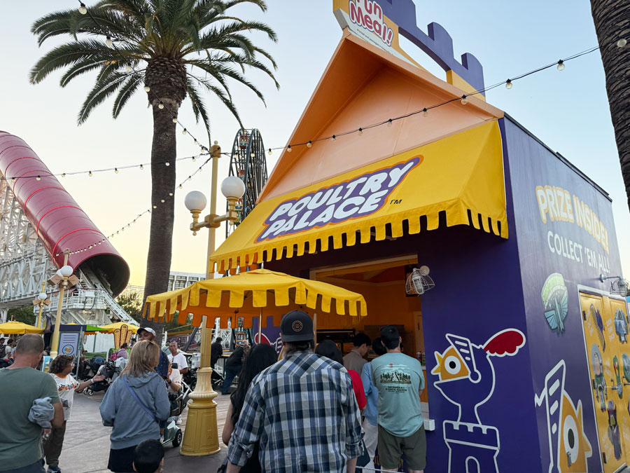 Poultry Palace kiosk at Disney California Adventure Park