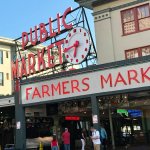 'Public Market' Sign - Pike Place Market, Seattle