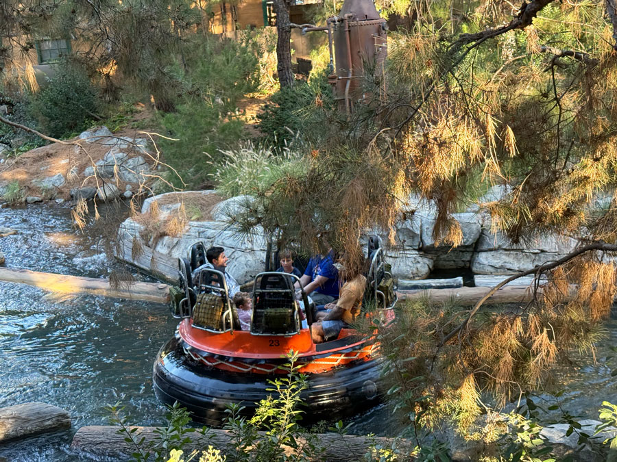 Rafting on The Grizzly River Run - Disneyland Resort