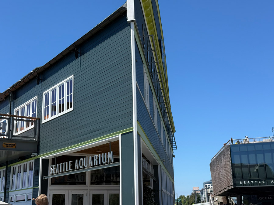 Seattle Aquarium and the New Ocean Pavilion