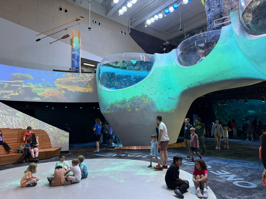Seattle Aquarium's Ocean Pavilion exhibit