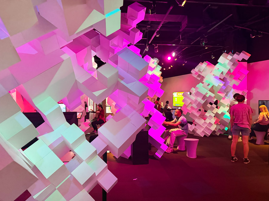 The Indie Game Revolution exhibition at the Museum of Pop Culture (MoPOP)