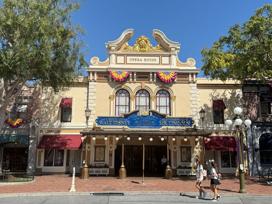 The Main Street, U.S.A. Opera House - Disneyland