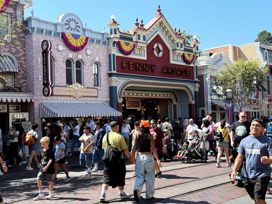 The Penny Arcade at Disneyland