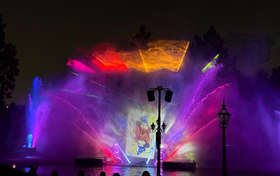 World of Color: Light Show at Disneyland Resort