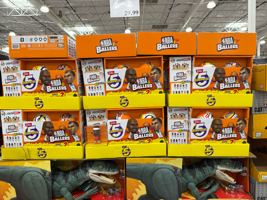 5 Surprise NBA Ballers Series 2 at Costco
