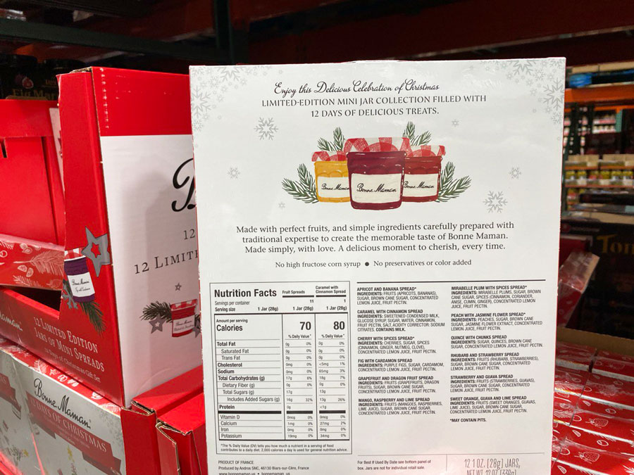 Bonne Maman 2025 Limited Run Edition Advent Calendar