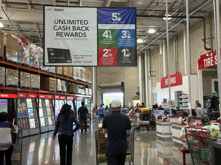 Costco Unlimited Cash Back Rewards