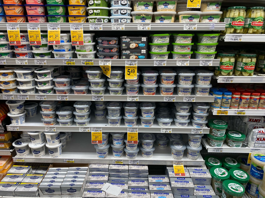 Cream Cheese at Pavilions
