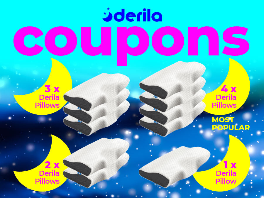 Derila Pillow Coupons and Discounts