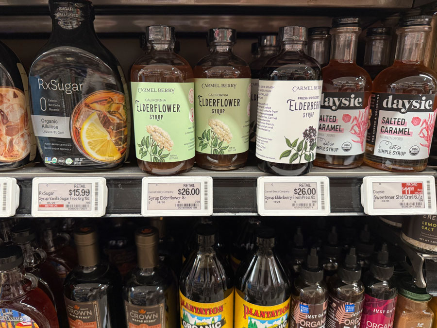 Elderflower Syrup - Erewhon